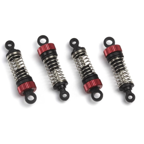 Set tlumičů (červené/4ks)