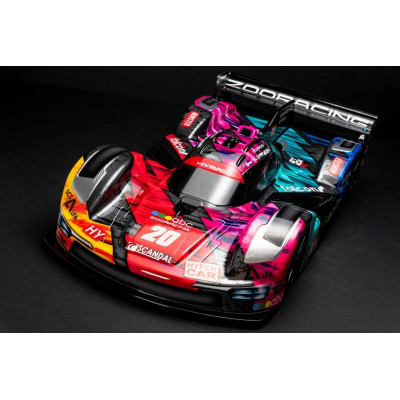 Karoserie čirá Hyrax 190mm Hyper Car - 0,7mm