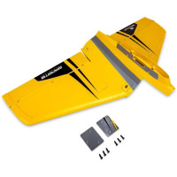 Az E-flite Habu XS 80 RC modell alkatrésze: vízszintes vezérsík. Beleértve a szervomotorok burkolatát is.