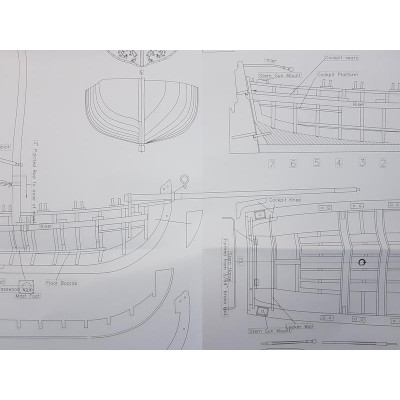 Model Shipways Armed Longboat 1:24 kit