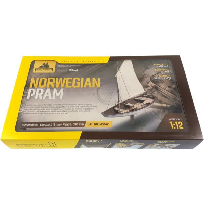 Model Shipways Norwegian Pram 1:12 kit