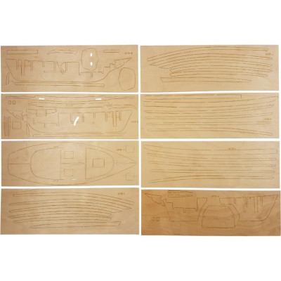 Model Shipways Muscongus Lobster Smack 1:24 kit