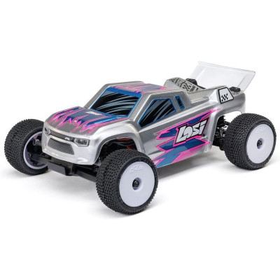 Losi Micro-T 1:28 RTR stříbrná