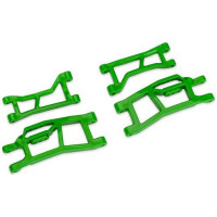 Traxxas első zöld lengőkarok (szett) (bal felső, jobb felső, bal alsó, jobb alsó). A #10790 Mini WideMaxx készlettel való használatra tervezve. Mini XRT alkatrész.