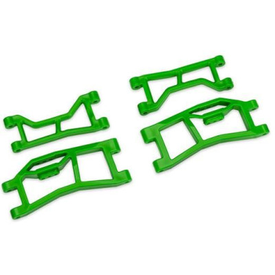 Traxxas ramena podvozku zadní zelené (sada)