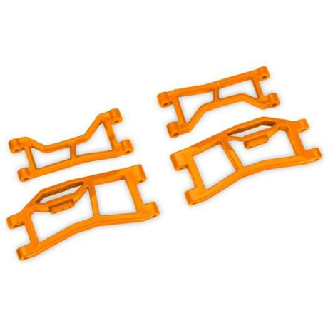 Traxxas ramena podvozku zadní oranžové (sada)