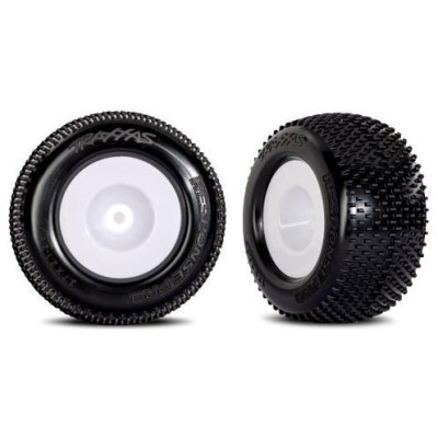 Traxxas kolo 2.1/2.6", disk bílý, pneu Response Pro (2)