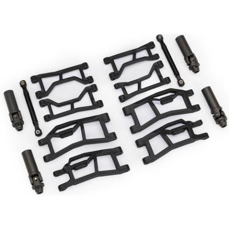 Traxxas sada závěsů kol Mini Wide Maxx černá