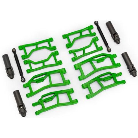 Traxxas sada závesů kol Mini Wide Maxx zelená