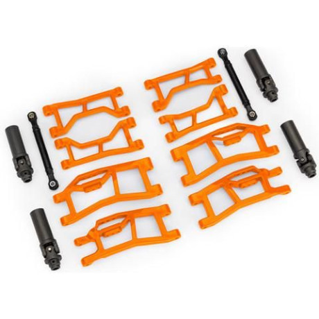 Traxxas sada závesů kol Mini Wide Maxx oranžová