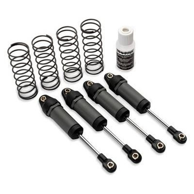 Traxxas tlumič Ultra Shock přední long šedý (4)