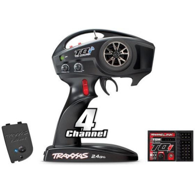 Traxxas vysílač TQi 4 kan., BlueTooth modul, přijímač TSM