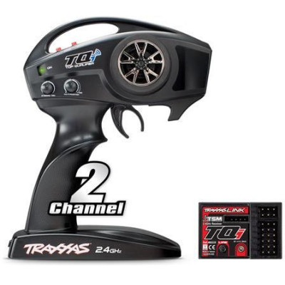 Traxxas vysílač TQi 2 kan., přijímač TSM
