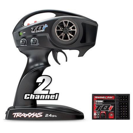 Traxxas vysílač TQi 2 kan., přijímač TSM