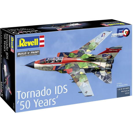 Plastic ModelKit letadlo 03769 - Panavia Tornado IDS "50 Years" (1:48)