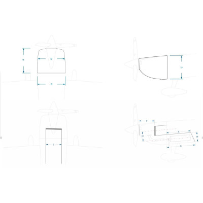 73" Pitts S2B Žlutý (1,85m)