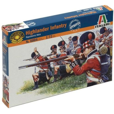 Model Kit figurky 6004 - NAPOL. WARS: HIGHLANDER INFANTRY (1815) (1:72)