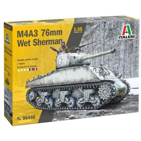 Model Kit tank 96440 - Sherman M4A3 Wet (1:35)