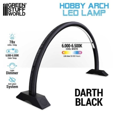 Hobby Arch LED lámpa - Darth Fekete / Hobby Arch LED lámpa - Darth Fekete