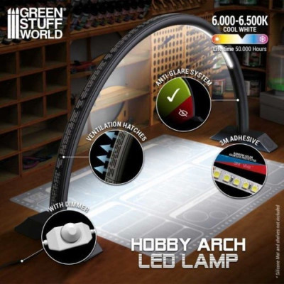 Hobby Arch LED lámpa - Darth Fekete / Hobby Arch LED lámpa - Darth Fekete