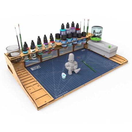 Festőállomás vágószőnyeggel