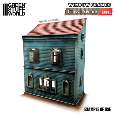 Íves klasszikus miniatűr ablakok - nagy