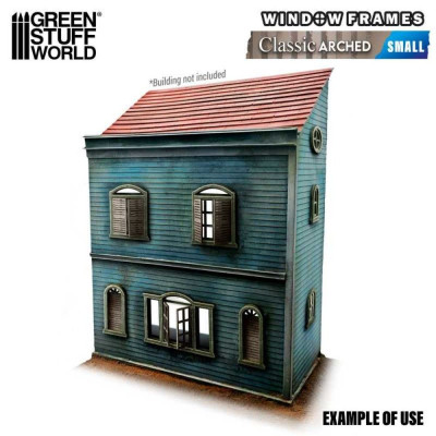 Íves klasszikus miniatűr ablakok - kicsi