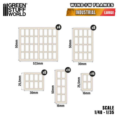 Ipari miniatűr ablakok - Nagy