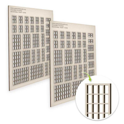 Ipari miniatűr ablakok - kicsi