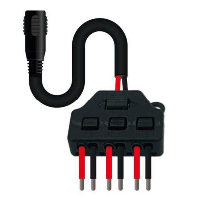 Többszörös gyorscsatlakozó (x3) + Jack anya csatlakozó / Többszörös gyorscsatlakozó (x3) +