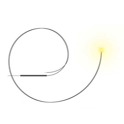 MELEG FEHÉR LED-ek - 1 mm / 10 db MELEG FEHÉR LED dióda