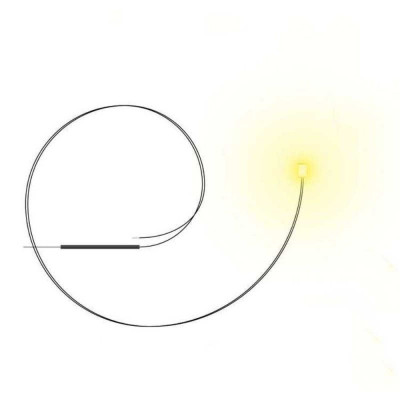 MELEG FEHÉR LED-EK - 2 mm / 10 db MELEG FEHÉR LED dióda - 2 mm