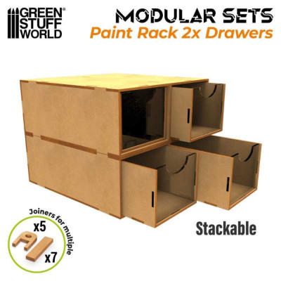 Moduláris szett 2 fiókkal