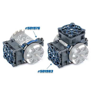 Hliníková ochranná mřížka V2 pro 40mm ventilátor včetně montážního materiálu