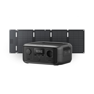 EcoFlow River 3 UPS + EcoFlow 45W solární panel (Typ-C) (Hard Bundle)