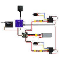 Tizenkét csatornás 2,4 GHz-es FHSS vevő telemetria nélkül Radiolink T12D és T16D adókhoz. Működési módok: PWM, PWM+S.BUS, PWM+CRSF+S.BUS, PWM+CRSF. Méretek: 35,6x25x13,6 mm, súly: 11,8 g.