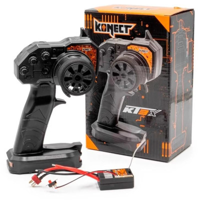 2.4 GHz volantová souprava KONECT KT3X s přijímačem KR21
