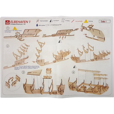 Türkmodel Elbehafen 1 1:50 kit