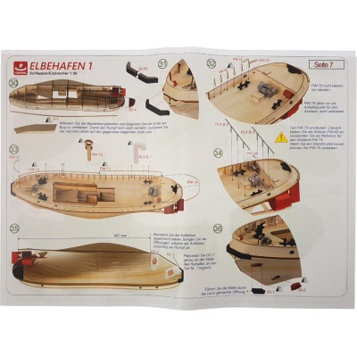 Türkmodel Elbehafen 1 1:50 kit