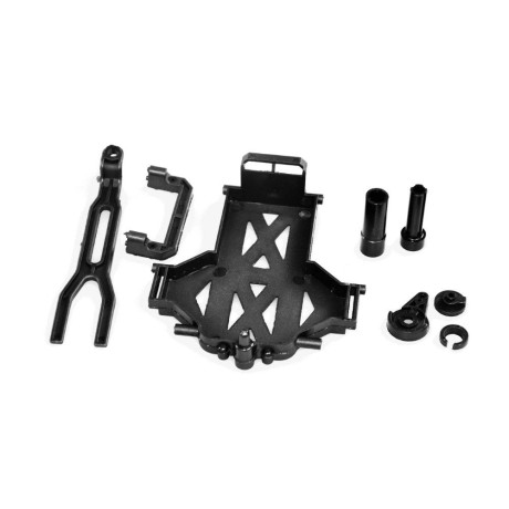 Amewi Cro55Racer Tengelyburkolat, szervomotor és akkumulátor alkatrészei