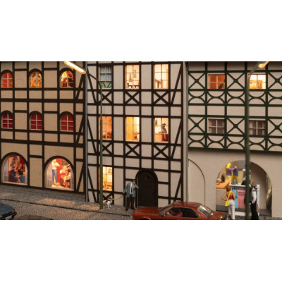 NOCH LED épületvilágítási készlet mikroszobákkal