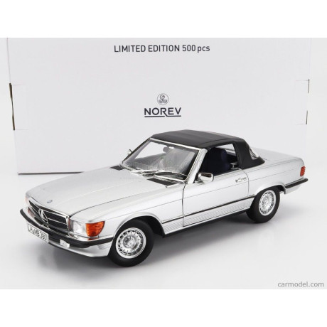 NOREV 1/18 - MERCEDES BENZ - SL-OSZTÁLY 380SL KABRIÓ (R107) 1985