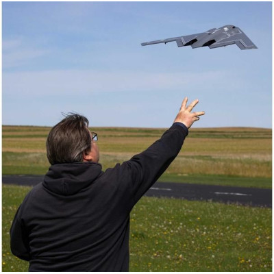 E-flite Micro B-2 Spirit Twin 30mm EDF BNF Basic