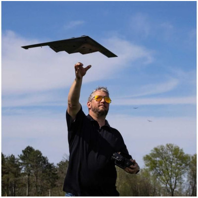 E-flite Micro B-2 Spirit Twin 30mm EDF BNF Basic