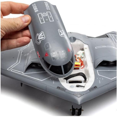 E-flite Micro B-2 Spirit Twin 30mm EDF BNF Basic