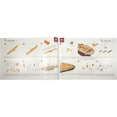 AMATI R.M.S. Titanic 1:250 kit (verze 2025)