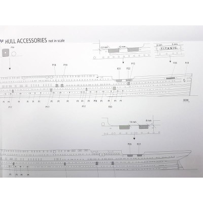 AMATI R.M.S. Titanic 1:250 kit (verze 2025)