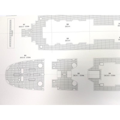 AMATI R.M.S. Titanic 1:250 kit (verze 2025)