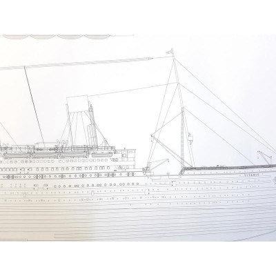 AMATI R.M.S. Titanic 1:250 kit (verze 2025)