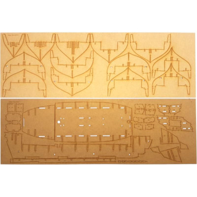 Vanguard Models HM Brig Harpy 1796 1:64 kit